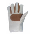 Gants de protection de travail industriels en cuir de toile populaire